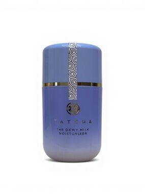 Tatcha Dewy Milk Moisturizer in Lavender with Gold Trim